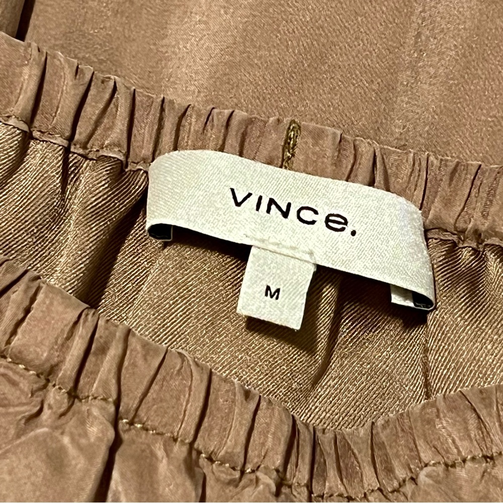 Vince Shirred Panel A-Line Skirt - Tan Silk
Bergdorf Goodman - Picture 2 of 2
